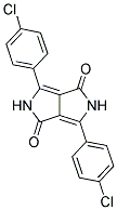 Pigments-sarkans-254-molekulārā struktūra